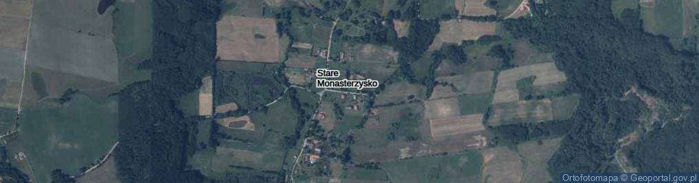 Zdjęcie satelitarne Stare Monasterzysko ul.